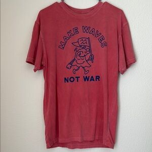 Make Waves Not War Graphic Tee